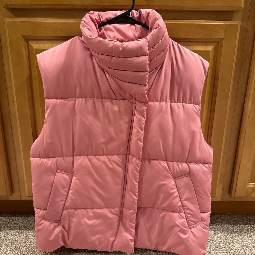 Urban Outfitters Blush Pink Puffer Jacket